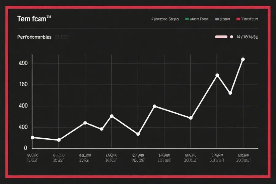 走势折线图示意