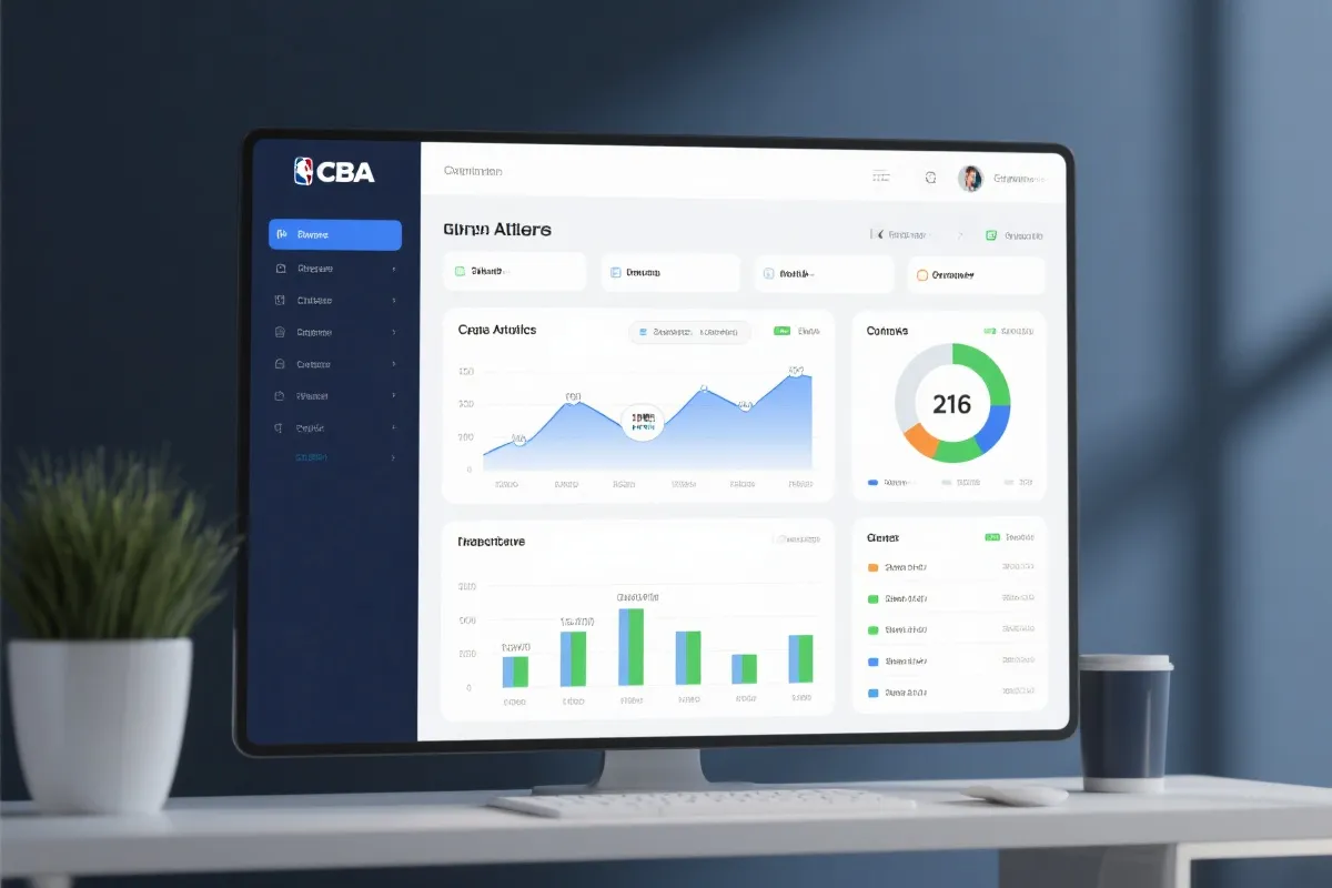 CBA数据分析与趋势图表